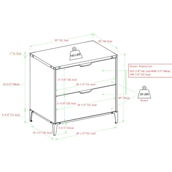 Wood And Iron Accent Filing Cabinet-Kirkland's Home Hot