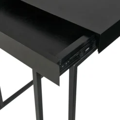 Wood And Metal C-Frame Accent Table-Kirkland's Home Discount