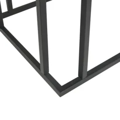 Wood And Metal C-Frame Accent Table-Kirkland's Home Discount