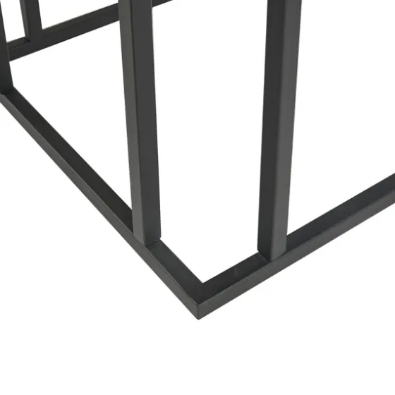 Wood And Metal C-Frame Accent Table-Kirkland's Home Discount