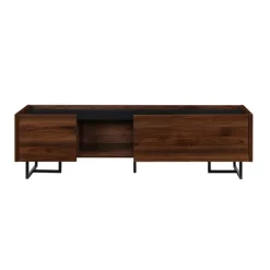 Wood And Metal 2-Door Media Console-Kirkland's Home Flash Sale