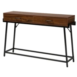 Wood And Metal 2-Drawer Console Table-Kirkland's Home Cheap