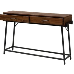 Wood And Metal 2-Drawer Console Table-Kirkland's Home Cheap
