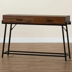 Wood And Metal 2-Drawer Console Table-Kirkland's Home Cheap
