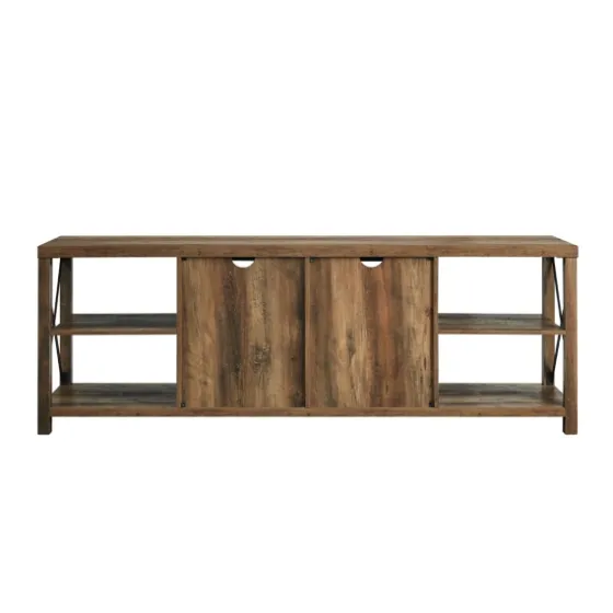 Wood And Metal Farmhouse Tv Stand-Kirkland's Home Flash Sale