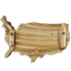 Wood And Metal Plank Usa Map Wall Plaque-Kirkland's Home Best Sale