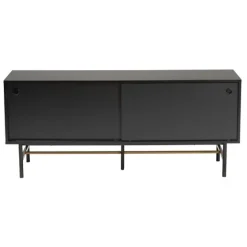 Wood And Metal Sliding Door Tv Stand-Kirkland's Home Store