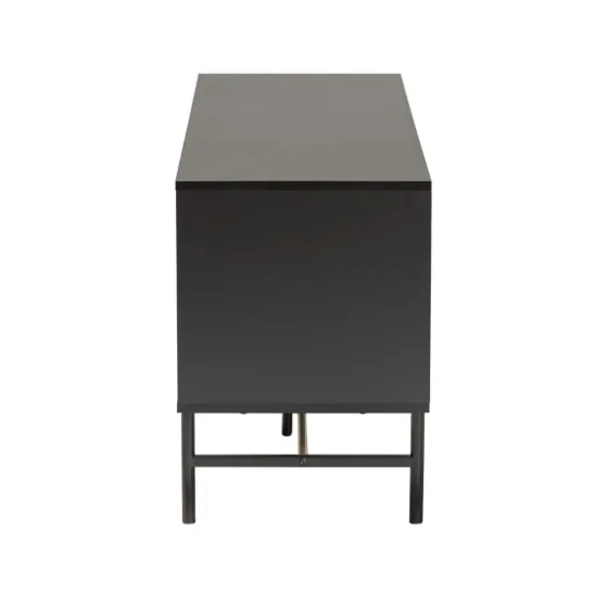 Wood And Metal Sliding Door Tv Stand-Kirkland's Home Store