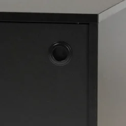 Wood And Metal Sliding Door Tv Stand-Kirkland's Home Store