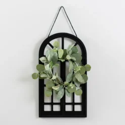 Wood And Mini Wreath Arch Wall Plaque-Kirkland's Home Fashion