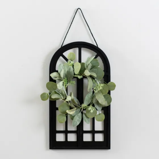 Wood And Mini Wreath Arch Wall Plaque-Kirkland's Home Fashion