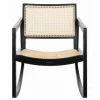 Wood And Natural Rattan Rocking Chair-Kirkland's Home Best Sale