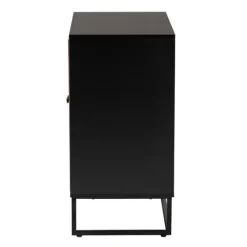 Wood And Rattan 2-Door Cabinet-Kirkland's Home New