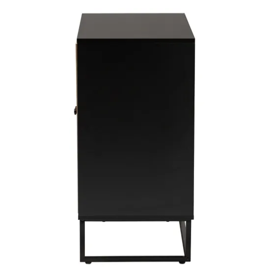 Wood And Rattan 2-Door Cabinet-Kirkland's Home New