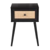 Wood And Rattan Drawer Accent Table-Kirkland's Home Cheap