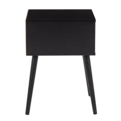 Wood And Rattan Drawer Accent Table-Kirkland's Home Cheap