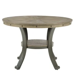 Wood And Upholstered Chairs 5-Pc. Dining Set-Kirkland's Home New