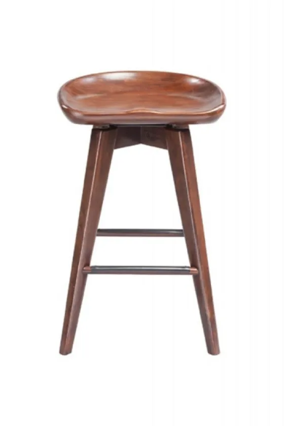 Wood Backless Swivel Counter Stool-Kirkland's Home Best