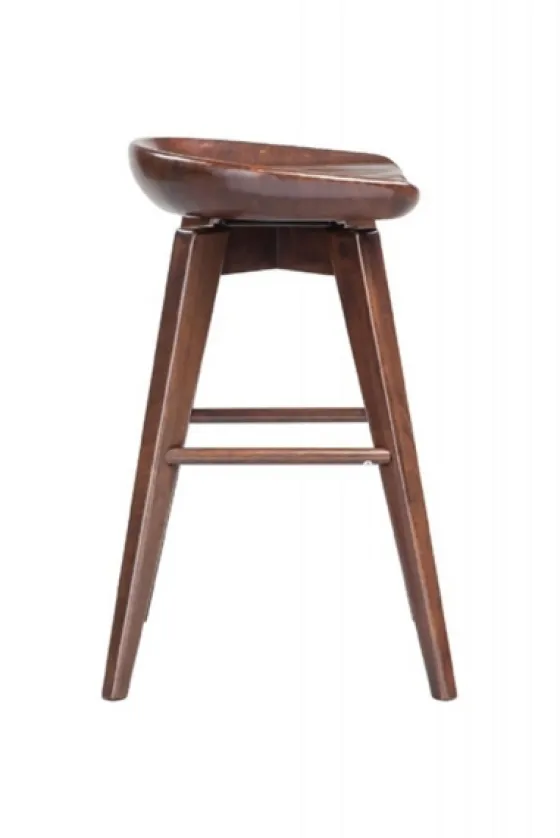 Wood Backless Swivel Counter Stool-Kirkland's Home Best