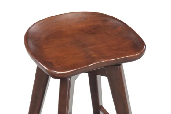 Wood Backless Swivel Counter Stool-Kirkland's Home Best