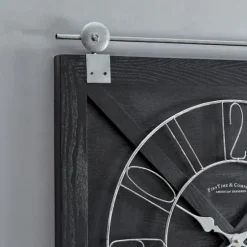 Wood Barn Door Clock-Kirkland's Home Hot