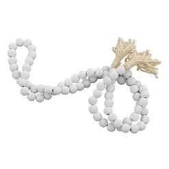 Wood Beaded Tassel Garland-Kirkland's Home Clearance