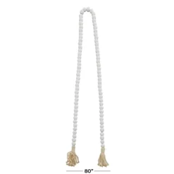 Wood Beaded Tassel Garland-Kirkland's Home Clearance