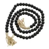 Wood Beaded Tassel Garland-Kirkland's Home Clearance