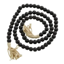 Wood Beaded Tassel Garland-Kirkland's Home Clearance
