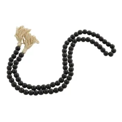 Wood Beaded Tassel Garland-Kirkland's Home Clearance