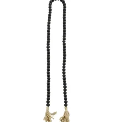 Wood Beaded Tassel Garland-Kirkland's Home Clearance