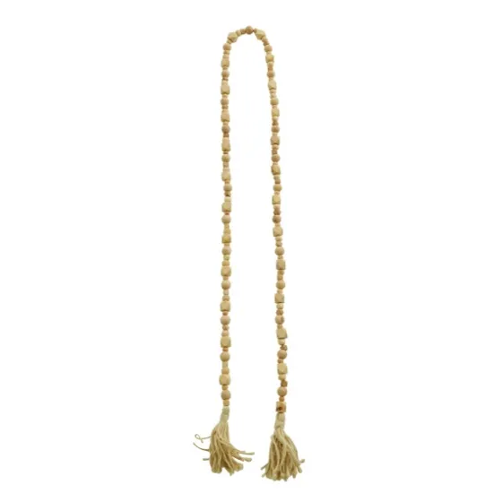 Wood Beads Cream Tassel Garland-Kirkland's Home Cheap
