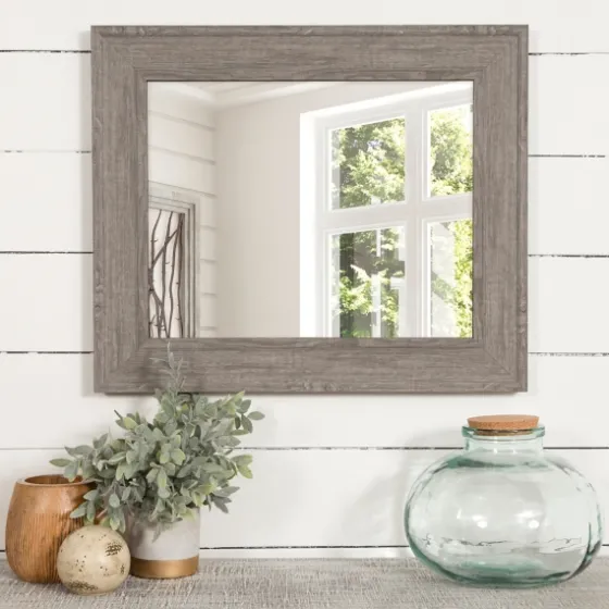 Wood Beveled Frame Wall Mirror-Kirkland's Home Fashion