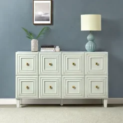 Wood Block Patterned 4-Door Sideboard-Kirkland's Home Hot