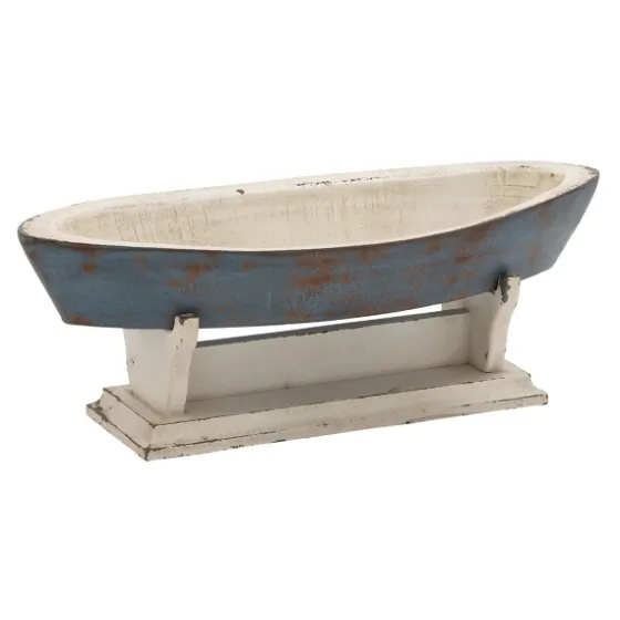 Wood Boat Sculpture-Kirkland's Home Discount
