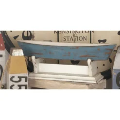 Wood Boat Sculpture-Kirkland's Home Discount