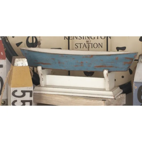 Wood Boat Sculpture-Kirkland's Home Discount