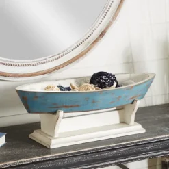 Wood Boat Sculpture-Kirkland's Home Discount