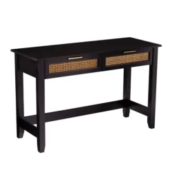 Wood Cane Drawers Console Table-Kirkland's Home Shop