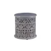 Wood Carved Detail Accent Table-Kirkland's Home Shop