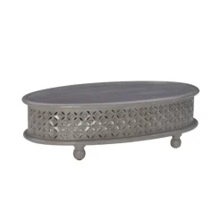 Wood Carved Medallion Coffee Table-Kirkland's Home Best
