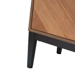 Wood Chevron 4-Door Sideboard-Kirkland's Home Cheap