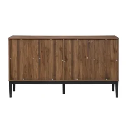 Wood Chevron 4-Door Sideboard-Kirkland's Home Cheap