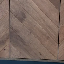 Wood Chevron 4-Door Sideboard-Kirkland's Home Cheap