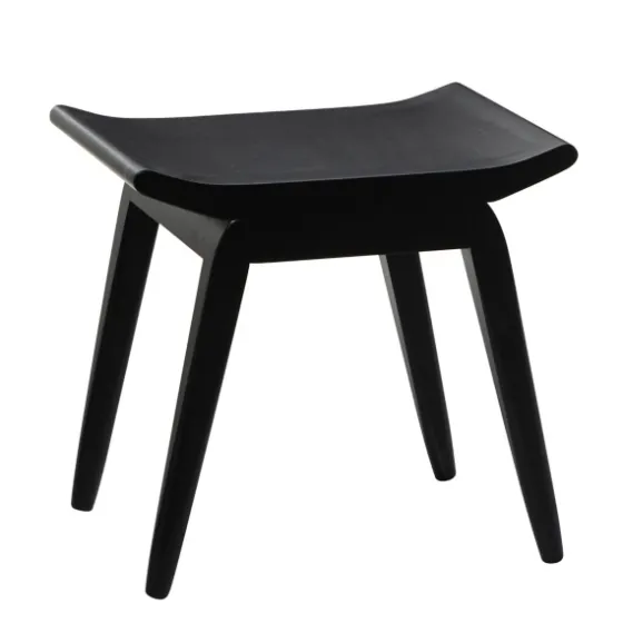 Wood Curved Seat Stool-Kirkland's Home Best Sale