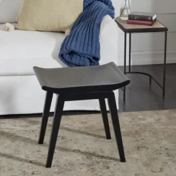 Wood Curved Seat Stool-Kirkland's Home Best Sale