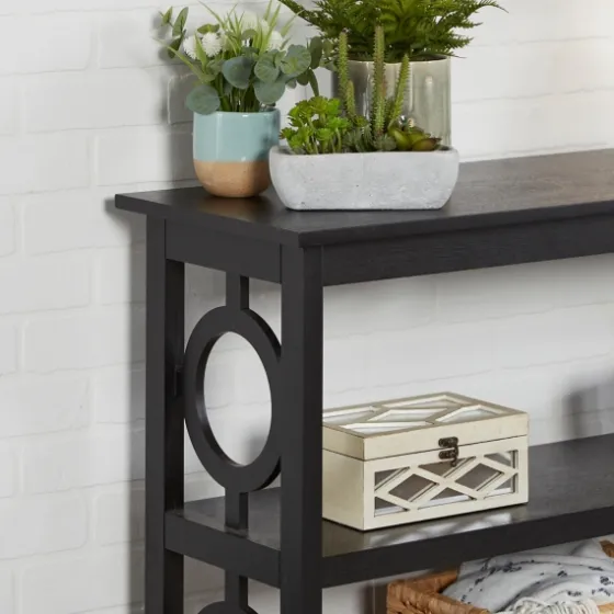 Wood Cut-Out Circles Bookcase-Kirkland's Home Shop
