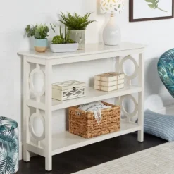 Wood Cut-Out Circles Bookcase-Kirkland's Home Discount