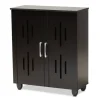 Wood Cut-Out Shoe Storage Cabinet-Kirkland's Home Outlet