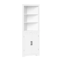 Wood 2-Door Corner Storage Cabinet-Kirkland's Home New